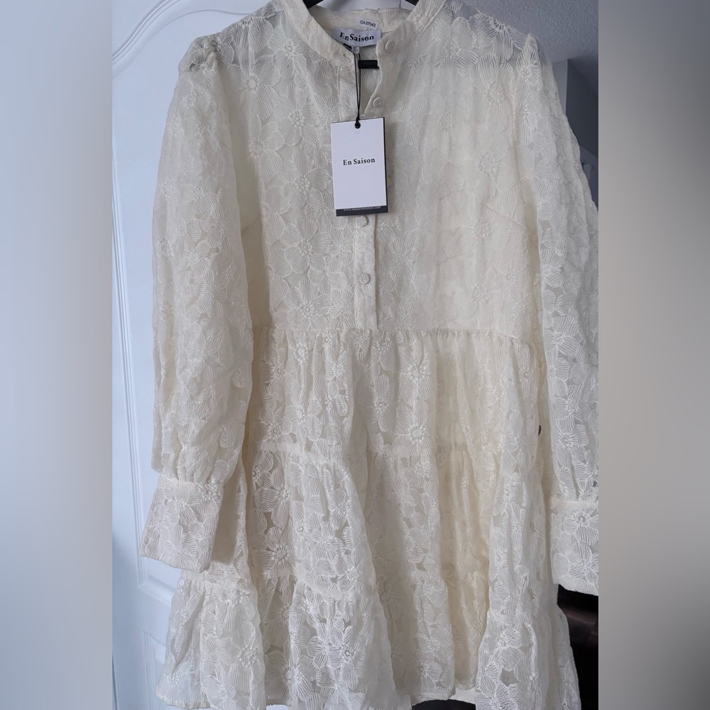 En Saison Floral Lace Dress - Picture 7 of 7